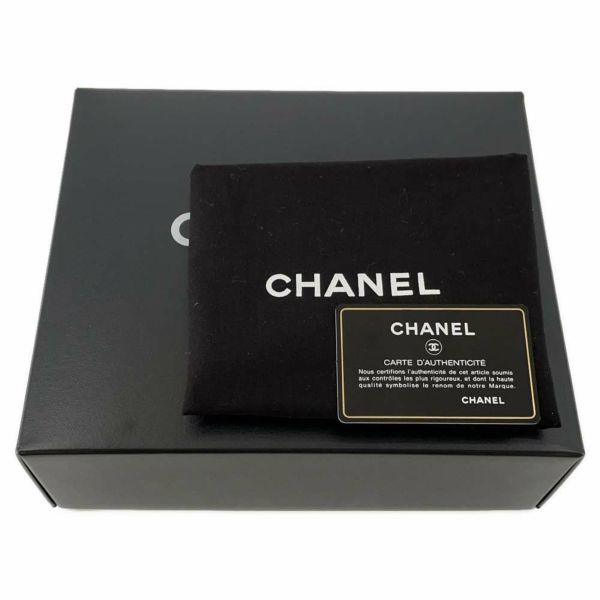 シャネル チェーンショルダーバッグ マトラッセ ココマーク バイカラー ラムスキン A92207 CHANEL 黒