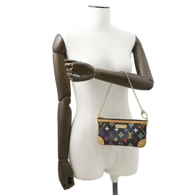 ルイヴィトン ハンドバッグ モノグラム・マルチカラー ポシェット・ミラMM M60097 LOUIS VUITTON 黒 ブラック