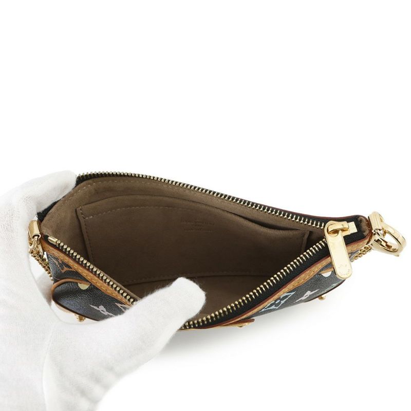 ルイヴィトン ハンドバッグ モノグラム・マルチカラー ポシェット・ミラMM M60097 LOUIS VUITTON 黒 ブラック