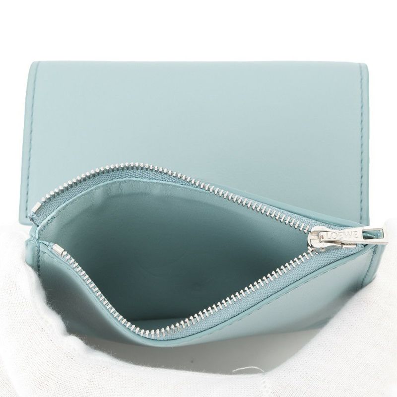 ロエベ 三つ折り財布 ぺブル バーティカル ウォレット レザー CANBS33X01 LOEWE 財布