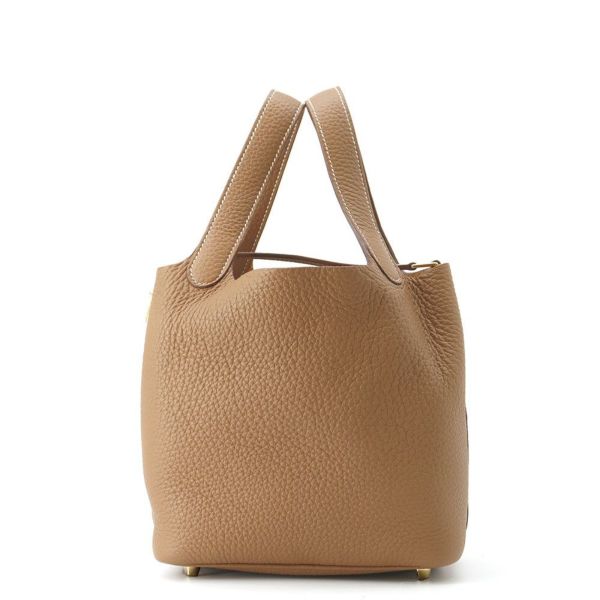 エルメス ハンドバッグ ピコタンロックPM ゴールド/ゴールド金具 トリヨンクレマンス B刻印