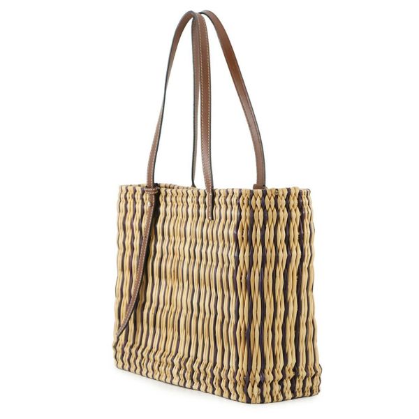 ロエベ トートバッグ アナグラム バスケットバッグ ラフィア A223099X02 LOEWE かごバッグ