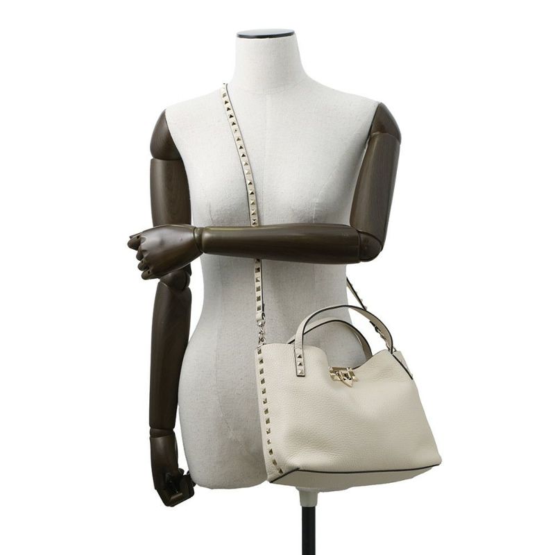 ヴァレンティノ・ガラヴァーニ ハンドバッグ ロックスタッズ レザー 3W2B0K11VSN VALENTINO 2way