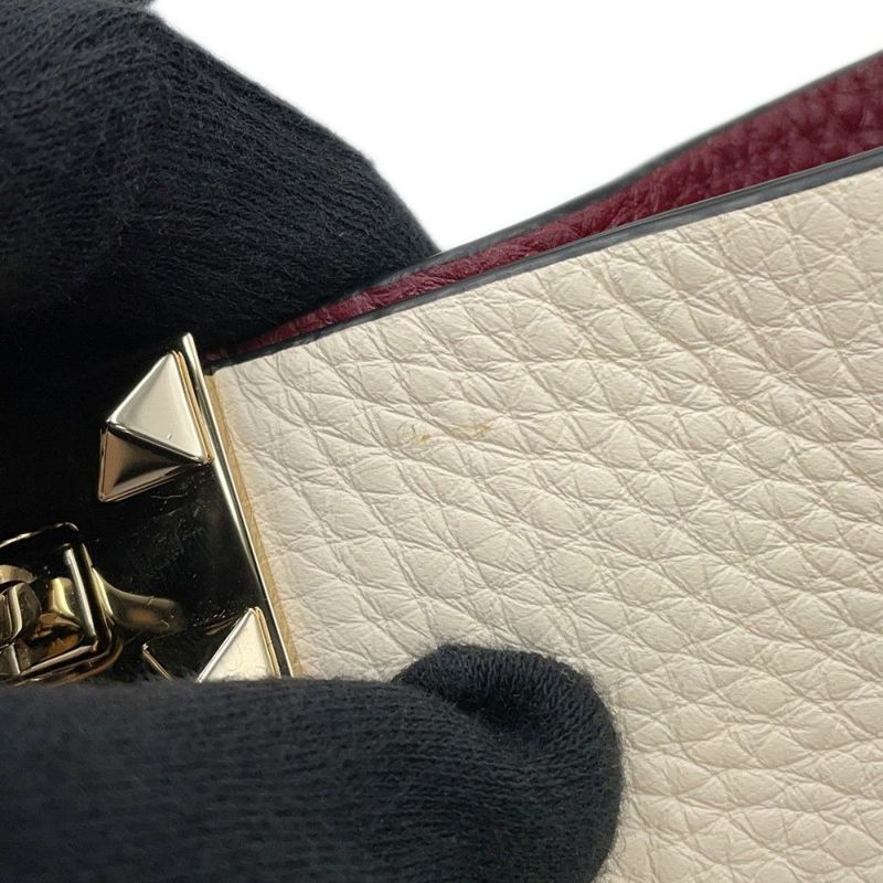 ヴァレンティノ・ガラヴァーニ ハンドバッグ ロックスタッズ レザー 3W2B0K11VSN VALENTINO 2way