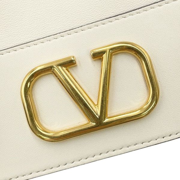 ヴァレンティノ・ガラヴァーニ チェーンショルダーバッグ Vロゴ バケットバッグ VALENTINO