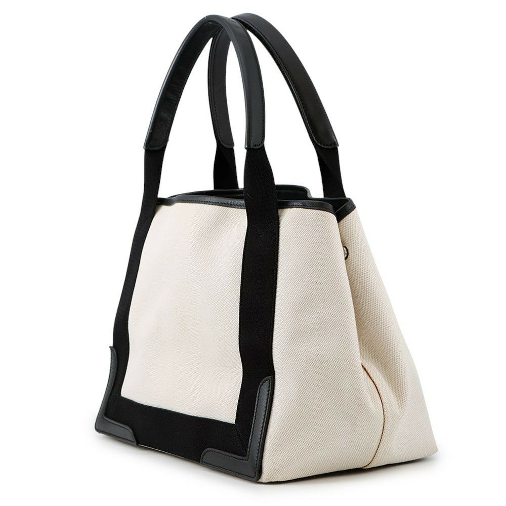 バレンシアガ トートバッグ ネイビーカバス S ポーチ付 339933 BALENCIAGA 黒