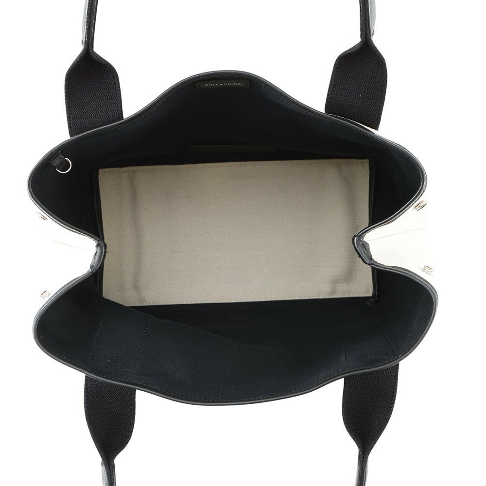 バレンシアガ トートバッグ ネイビーカバス S ポーチ付 339933 BALENCIAGA 黒