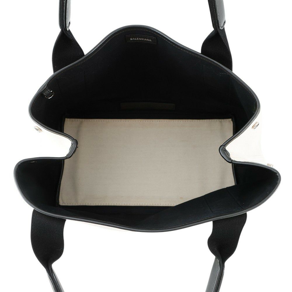 バレンシアガ トートバッグ ネイビーカバス S ポーチ付 339933 BALENCIAGA 黒