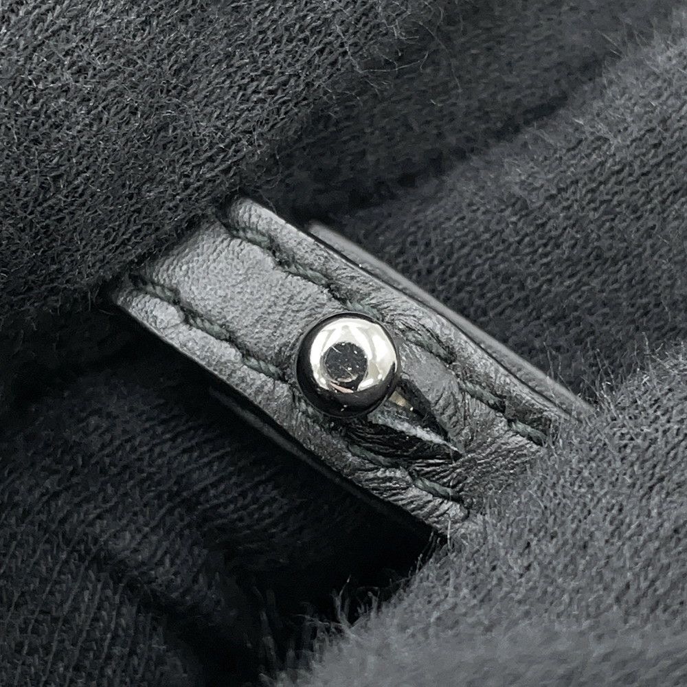 バレンシアガ トートバッグ ネイビーカバス S ポーチ付 339933 BALENCIAGA 黒