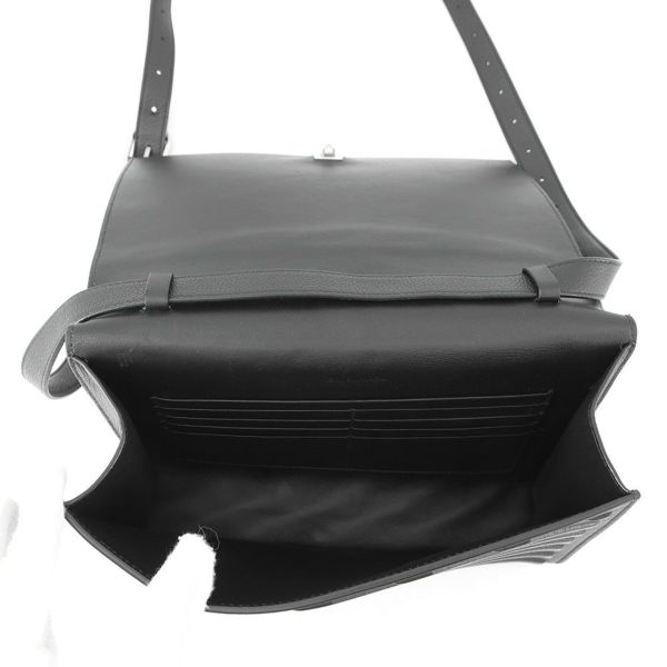 バレンシアガ ショルダーバッグ カーフラップ 679465 BALENCIAGA 黒