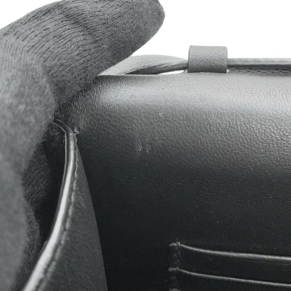 バレンシアガ ショルダーバッグ カーフラップ 679465 BALENCIAGA 黒