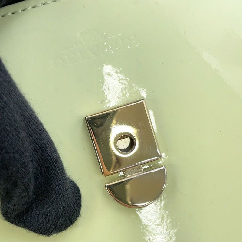 デルヴォー ハンドバッグ タンペートMM パテント AA0368ACP060DAM Delvaux デルボー 2way