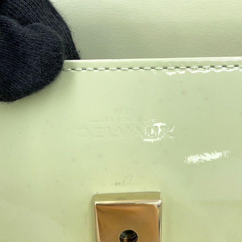 デルヴォー ハンドバッグ タンペートMM パテント AA0368ACP060DAM Delvaux デルボー 2way