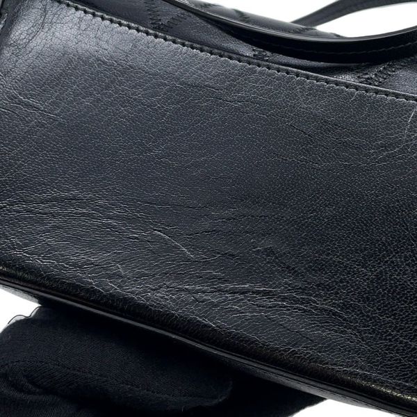 ジバンシー ショルダーバッグ ロゴ レザー GIVENCHY バッグ 黒