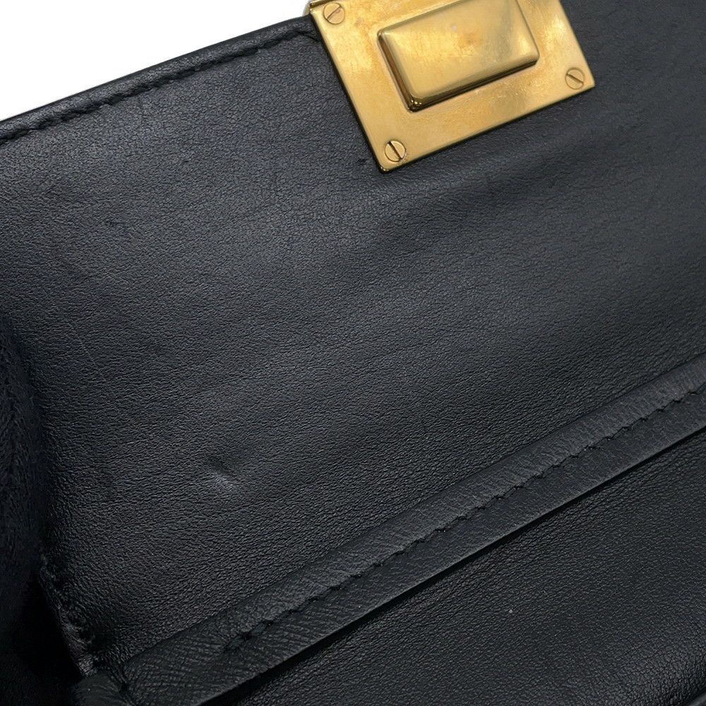 ジバンシー ショルダーバッグ ロゴ レザー GIVENCHY バッグ 黒