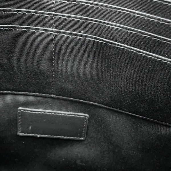 サンローランパリ クラッチバッグ モノグラム ジップ タブレットホルダー 453249 SAINT LAURENT PARIS 黒