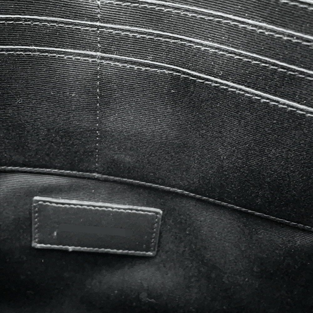 サンローランパリ クラッチバッグ モノグラム ジップ タブレットホルダー 453249 SAINT LAURENT PARIS 黒