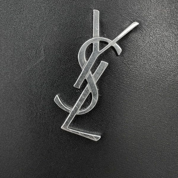 サンローランパリ クラッチバッグ モノグラム ジップ タブレットホルダー 453249 SAINT LAURENT PARIS 黒