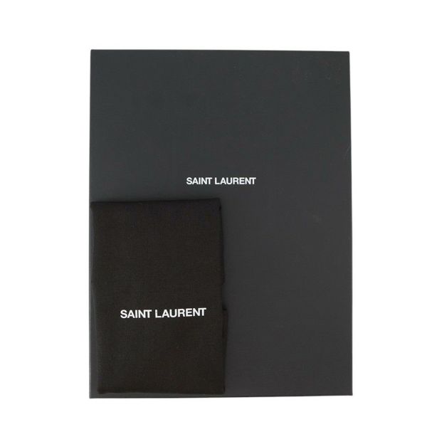 サンローランパリ クラッチバッグ モノグラム ジップ タブレットホルダー 453249 SAINT LAURENT PARIS 黒