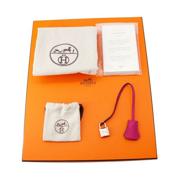 エルメス バーキン30 ローズパープル/シルバー金具 トゴ A刻印 HERMES Birkin ハンドバッグ