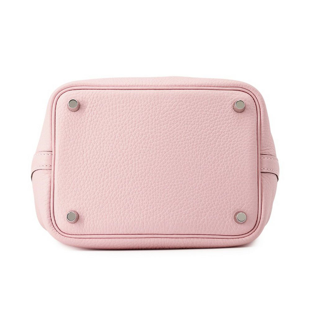 エルメス ハンドバッグ ピコタンロックPM ローズサクラ/シルバー金具 トリヨンクレマンス W刻印