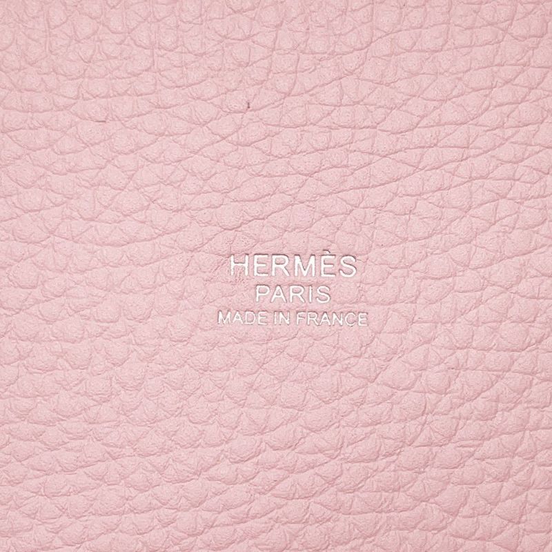 エルメス ハンドバッグ ピコタンロックPM ローズサクラ/シルバー金具 トリヨンクレマンス W刻印