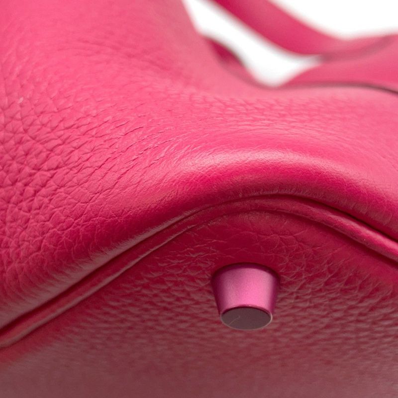 エルメス ハンドバッグ ピコタンロックPM モノクローム ローズメキシコ/ピンク金具 トリヨンクレマンス U刻印