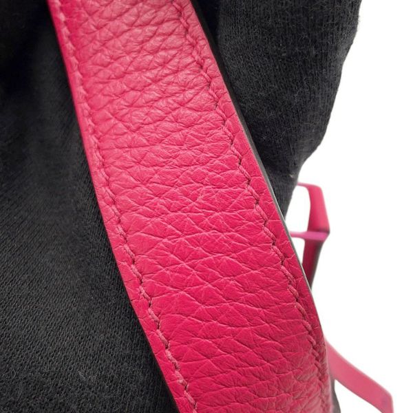 エルメス ハンドバッグ ピコタンロックPM モノクローム ローズメキシコ/ピンク金具 トリヨンクレマンス U刻印