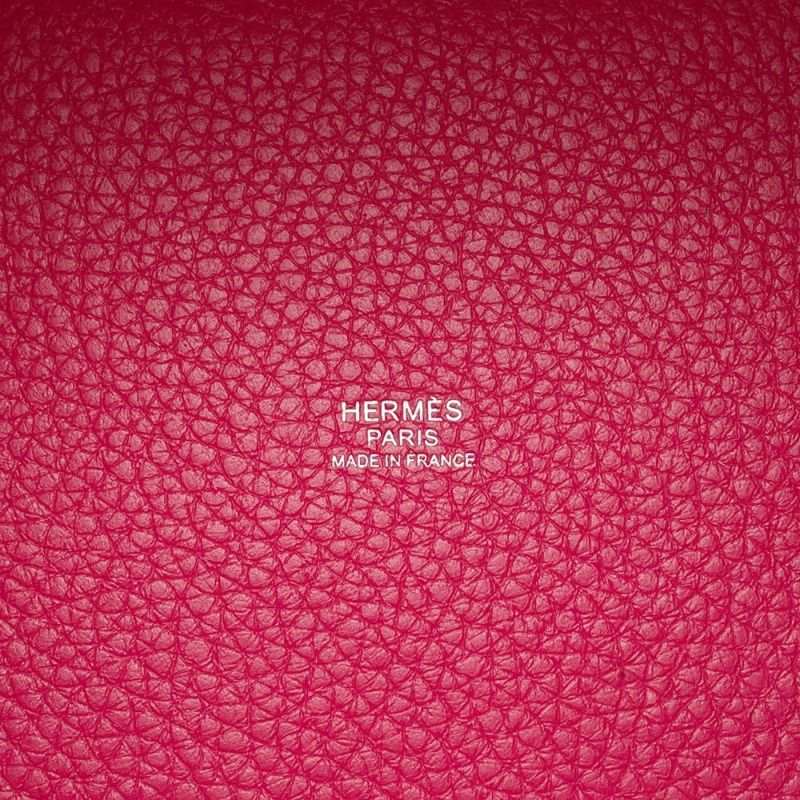 エルメス ハンドバッグ ピコタンロックPM モノクローム ローズメキシコ/ピンク金具 トリヨンクレマンス U刻印