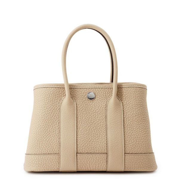 エルメス トートバッグ ネオ・ガーデン 23 ガーデンパーティ トレンチ/シルバー金具 ネゴンダ K刻印