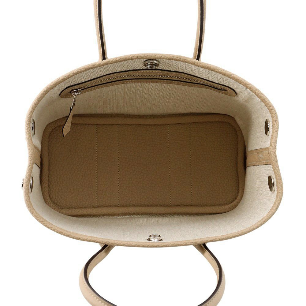 エルメス トートバッグ ネオ・ガーデン 23 ガーデンパーティ トレンチ/シルバー金具 ネゴンダ K刻印
