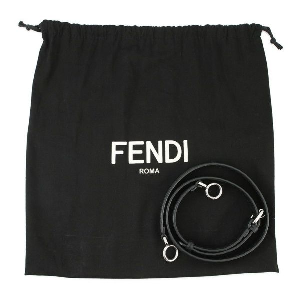 フェンディ ハンドバッグ セレリア ピーカブー アイシーユー ISEEU スモール 8BN327 2way ステッチ 黒