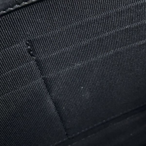 シャネル チェーンウォレット カメリア ココマーク キャビアスキン A47421 CHANEL 財布 黒