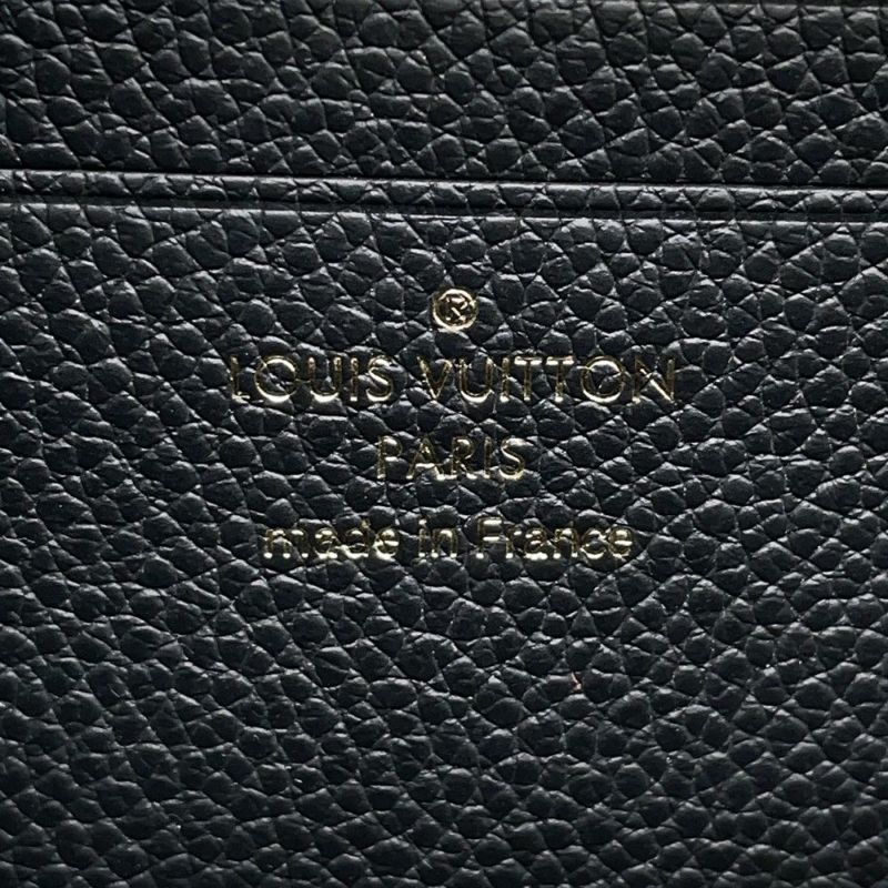 ルイヴィトン チェーンウォレット モノグラム・アンプラント ウォレット オン チェーン・アイビー M82154  2way 黒 ブラック