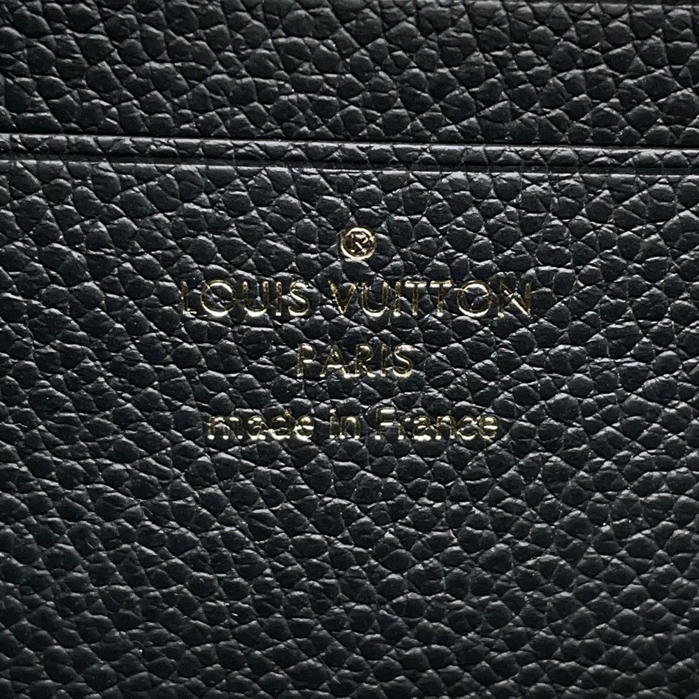 ルイヴィトン チェーンウォレット モノグラム・アンプラント ウォレット オン チェーン・アイビー M82154  2way 黒 ブラック