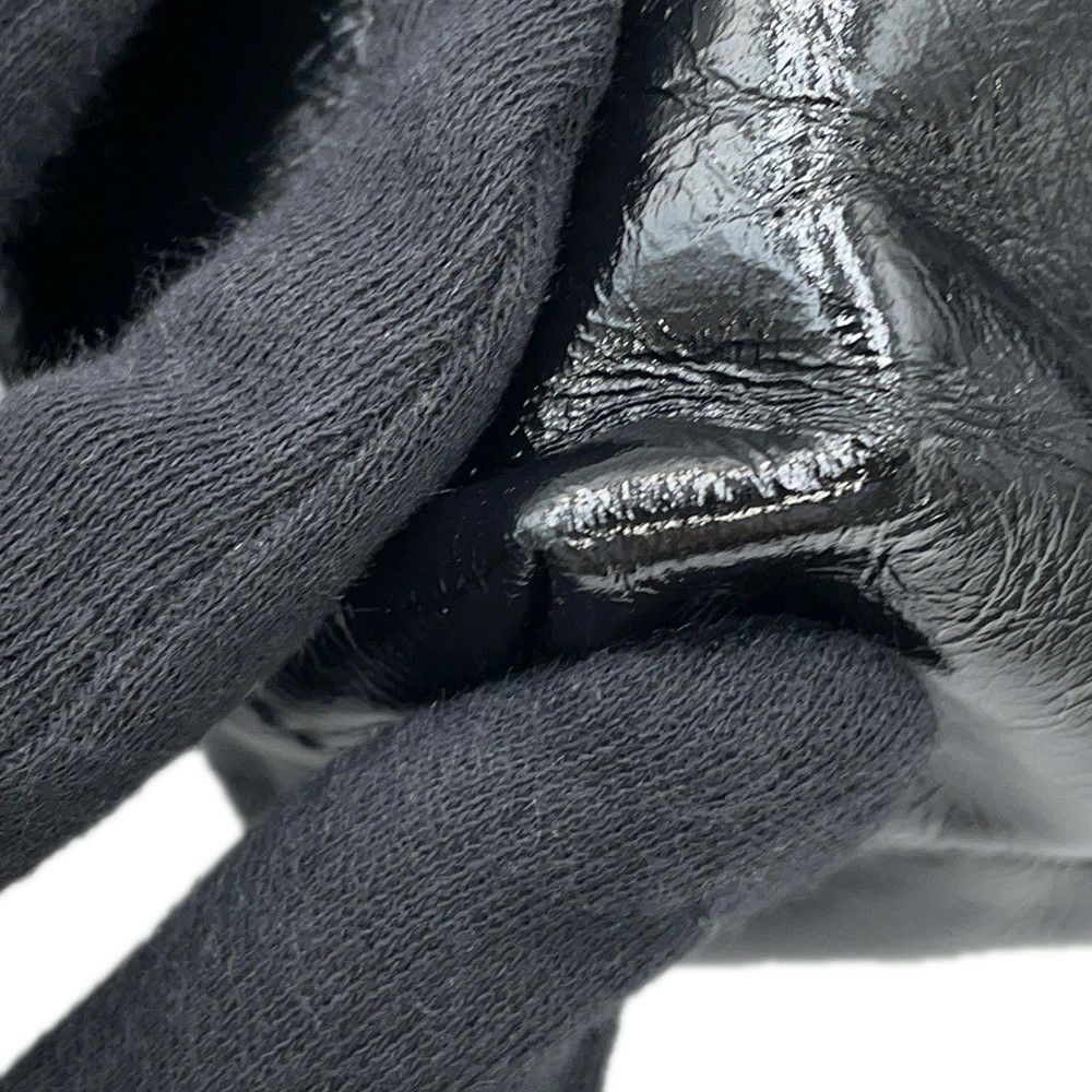 シャネル ハンドバッグ シャネル22 シャイニーカーフレザー AS3261 CHANEL ショルダーバッグ 黒