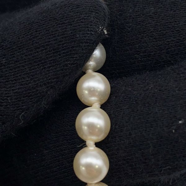 シャネル ネックレス ココマーク フェイクパール メタル ラインストーン 100周年記念 F24 V A64757 CHANEL アクセサリー