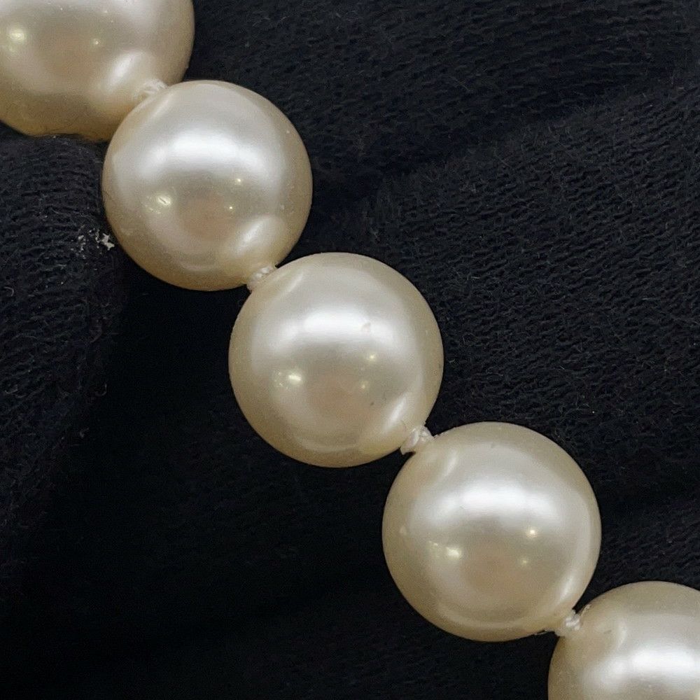 シャネル ネックレス ココマーク フェイクパール メタル ラインストーン 100周年記念 F24 V A64757 CHANEL アクセサリー