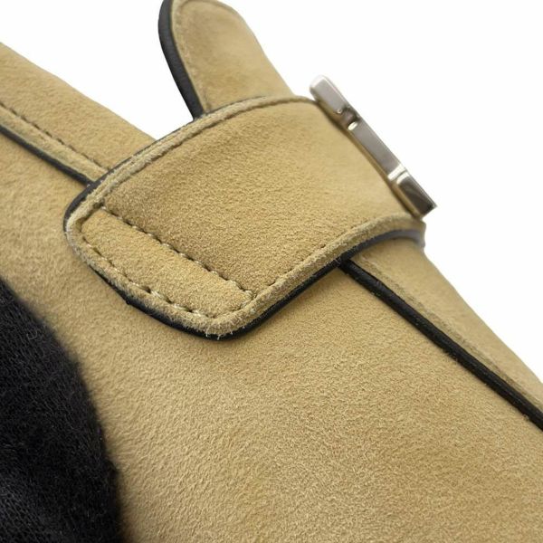 エルメス モカシン パリ スエード レディースサイズ37 HERMES 靴