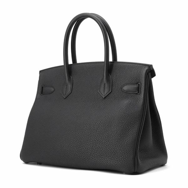 エルメス バーキン30 ブラック/ゴールド金具 トゴ Z刻印 HERMES Birkin ハンドバッグ 黒