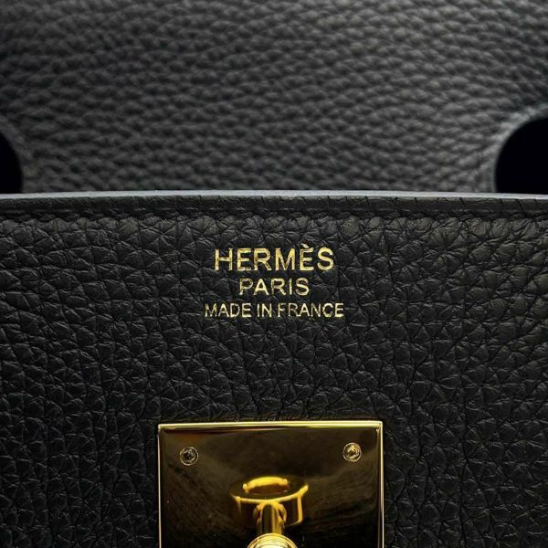 エルメス バーキン30 ブラック/ゴールド金具 トゴ Z刻印 HERMES Birkin ハンドバッグ 黒