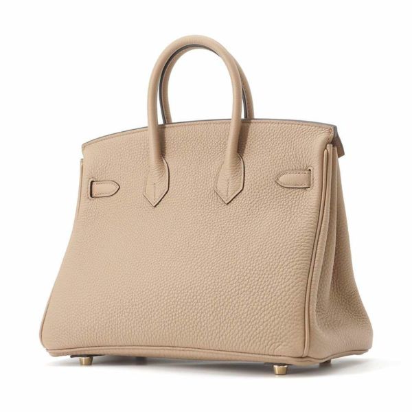 エルメス バーキン25 ベージュマルファ/ゴールド金具 トゴ W刻印 HERMES Birkin ハンドバッグ