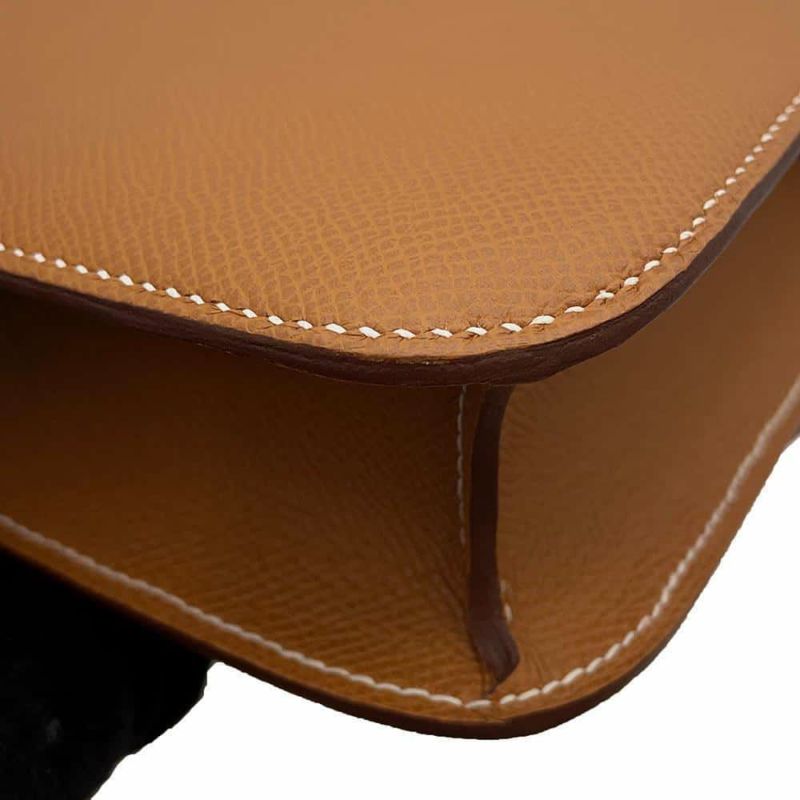 エルメス ショルダーバッグ コンスタンス24 ミロワール ゴールド/ゴールド金具 エプソン U刻印