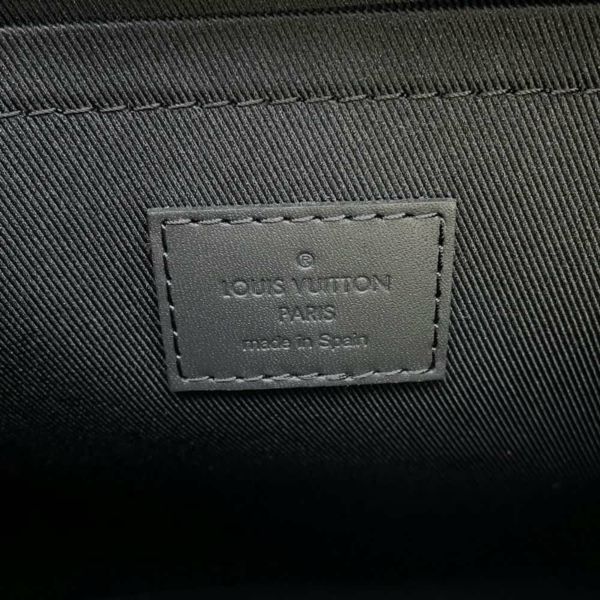 ルイヴィトン クラッチバッグ モノグラム・シャドウ ポシェット・アポロ M62903 LOUIS VUITTON 黒