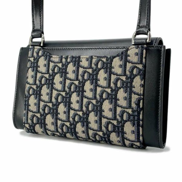 クリスチャン・ディオール ショルダーバッグ オブリーク サドルメッセンジャーポーチ 2ADCA364TDK 黒 セール品