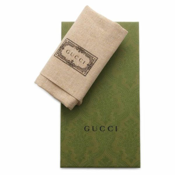 グッチ 長財布 アニマリエ レザー ジップアラウンドウォレット 523667 GUCCI 財布 ビー 蜂 黒