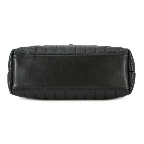 サンローランパリ チェーンショルダー バッグ ルル ミディアム レザー 574946 SAINT LAURENT PARIS 黒