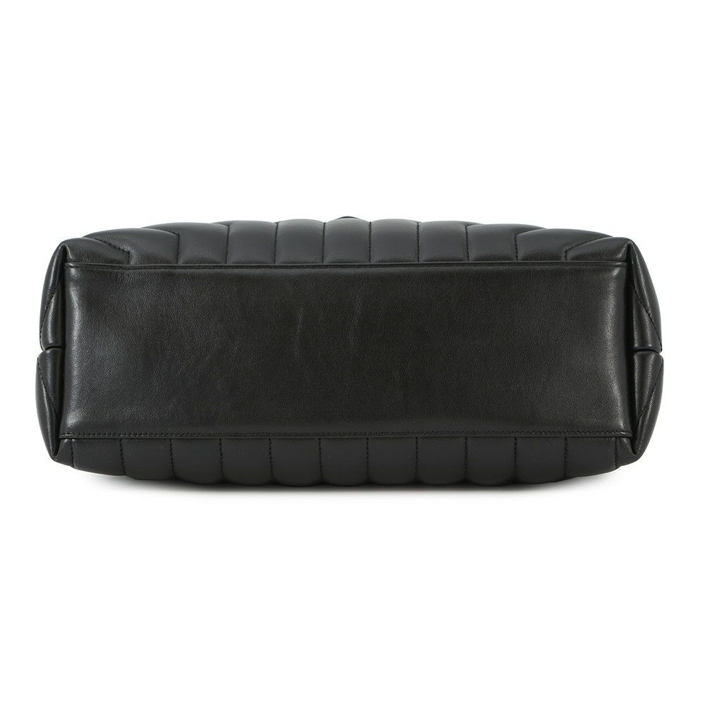 サンローランパリ チェーンショルダー バッグ ルル ミディアム レザー 574946 SAINT LAURENT PARIS 黒