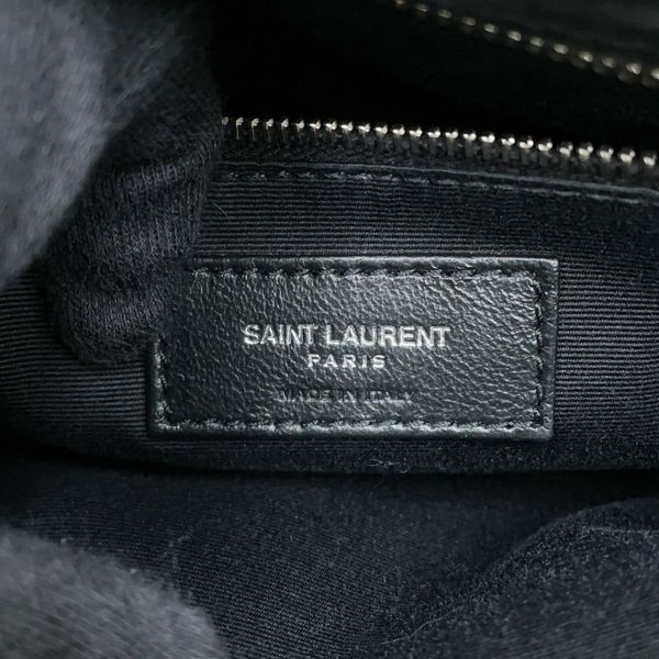サンローランパリ チェーンショルダー バッグ ルル ミディアム レザー 574946 SAINT LAURENT PARIS 黒