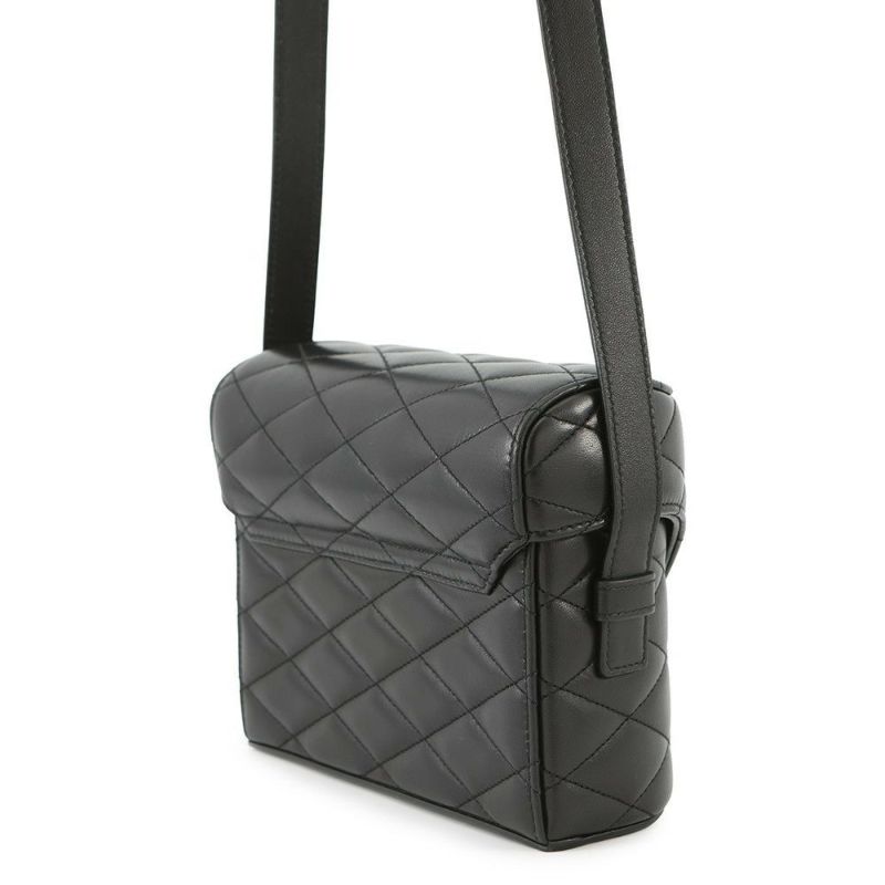 サンローランパリ ショルダーバッグ ジューンボックス YSLロゴ 710298 SAINT LAURENT PARIS バッグ 黒